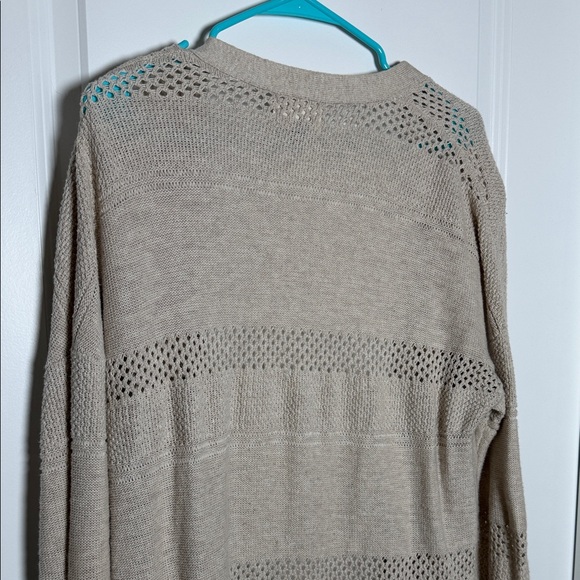 Universal Thread Light Tan Open-Front Cardigan - Picture 2 of 3